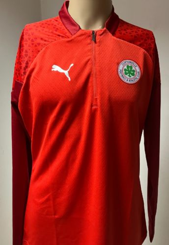 Red Quarter Zip - New Season
